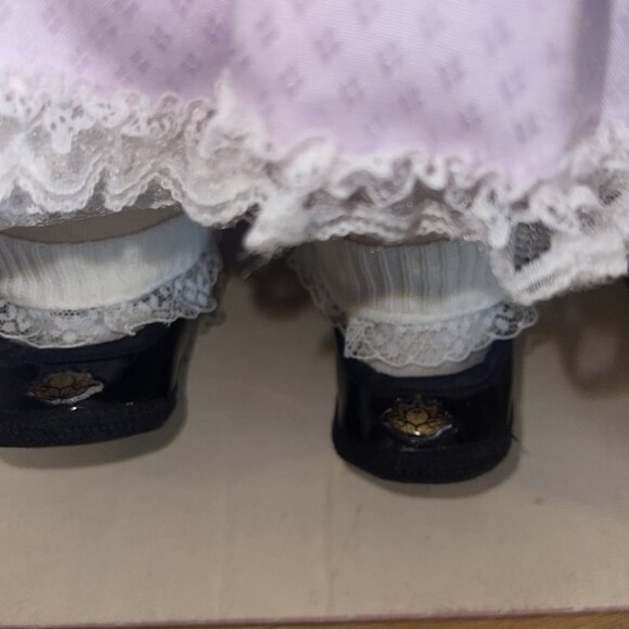 Cabbage Patch Kids Porcelain Collection Doll With Dress & Certificate Of Authent - Picture 9 of 16